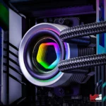 ID-COOLING FX360 INF ARGB 360mm AIO Liquid CPU Cooler - Black - Image 2
