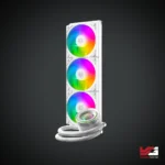 ID-COOLING FX360 INF ARGB 360mm AIO Liquid CPU Cooler - White - Image 2